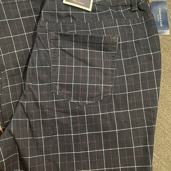 Charter club size 16W jeans. New with tags. Cute stripe to them that’s shuttle. - Picture 6 of 9
